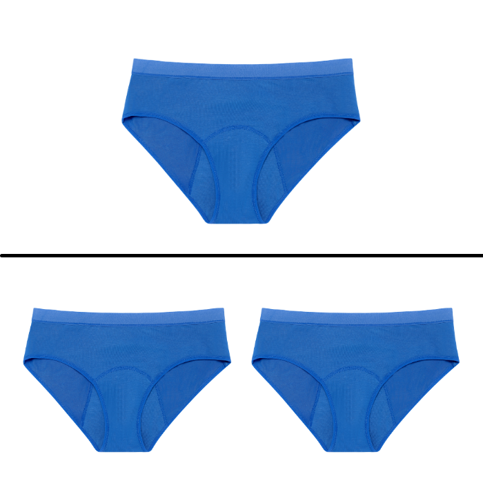 The Urinary Leak Pack 3 Panties | Ellza
