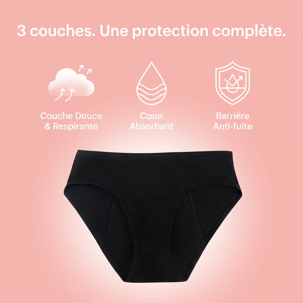 Culotte Ellza™ - Modèle Lilia (Taille Ado)